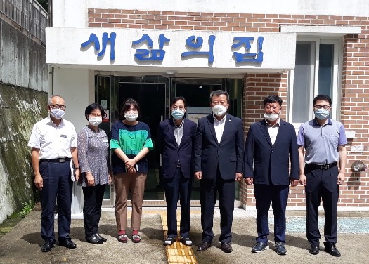 의령군의회 문봉도 의장, 사회복지시설 방문
