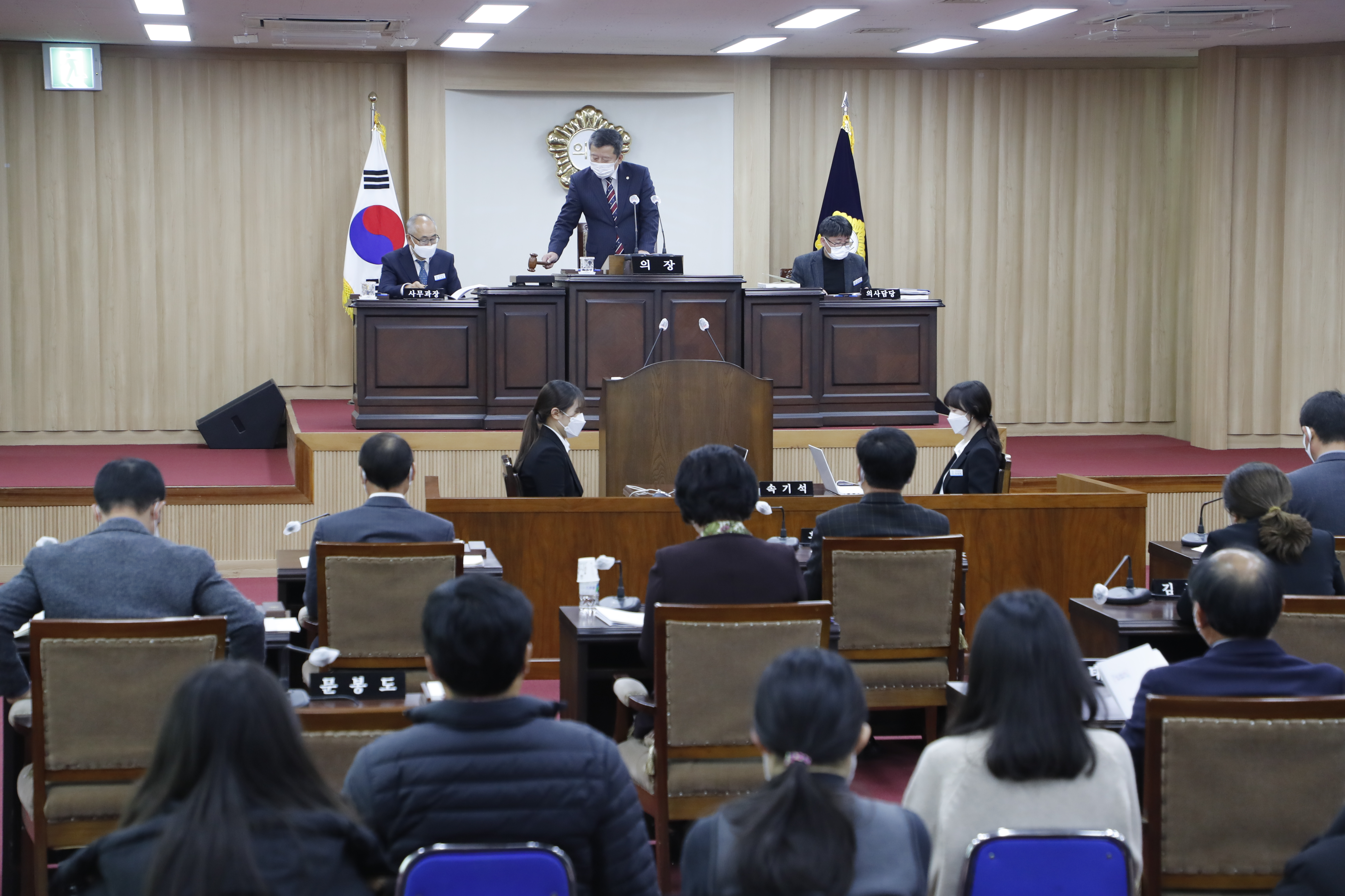 제257회 의령군의회 제2차 정례회 개회