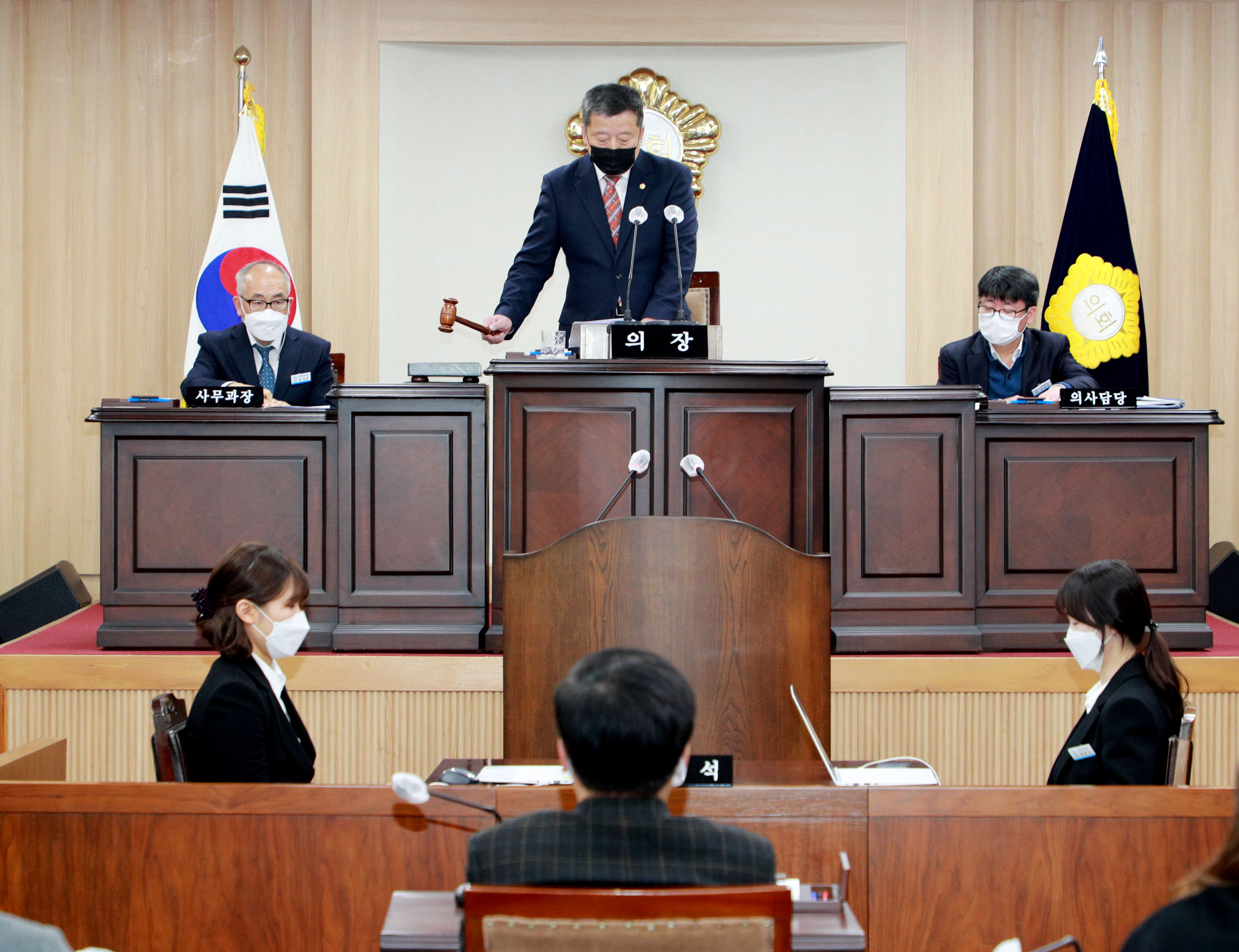 제258회 의령군의회 임시회 개회