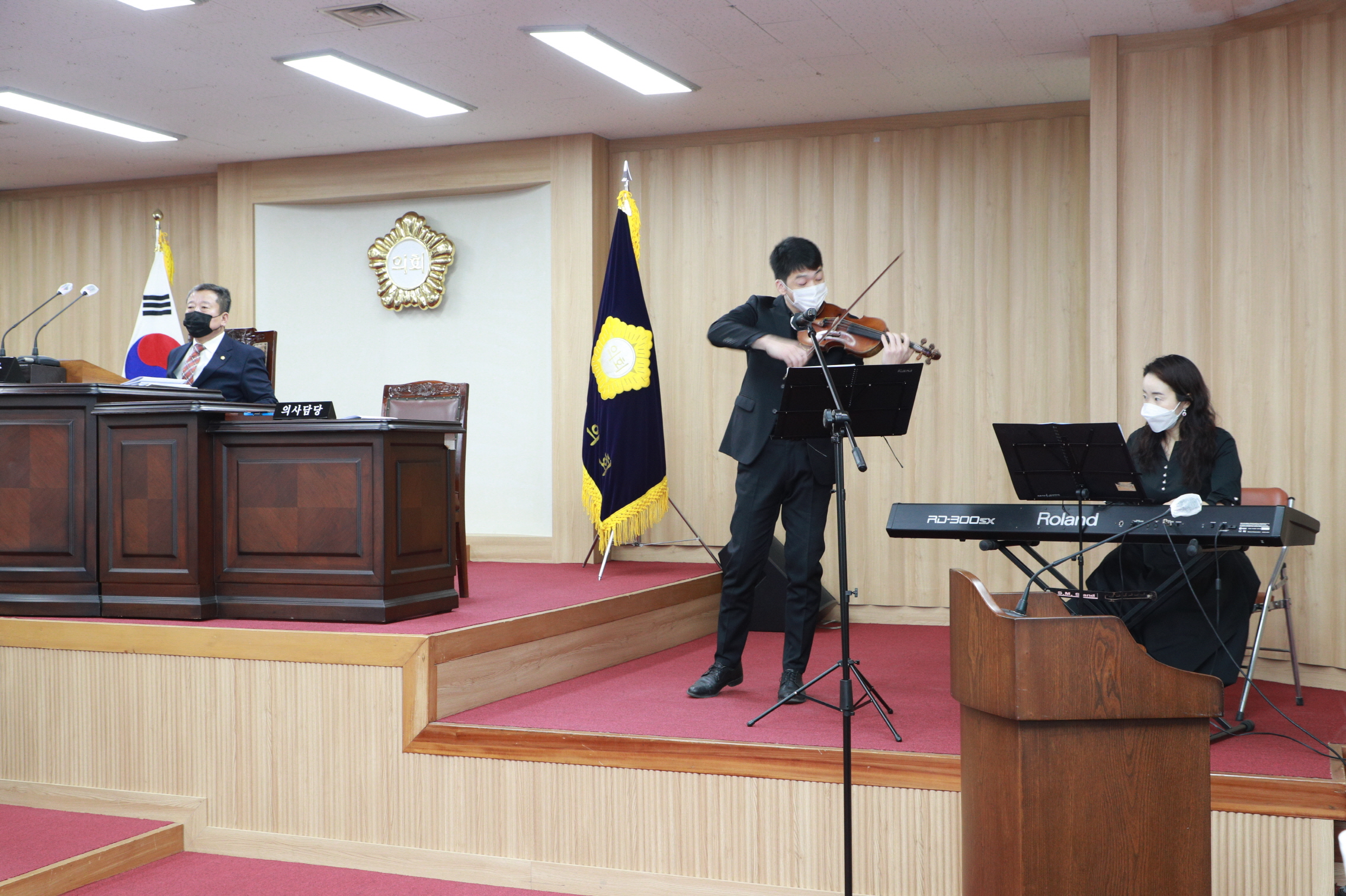 제258회 의령군의회 임시회 개회