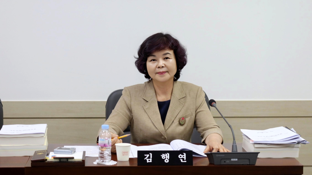 김행연 의원, 친환경차 주차장 안전 조례 제정