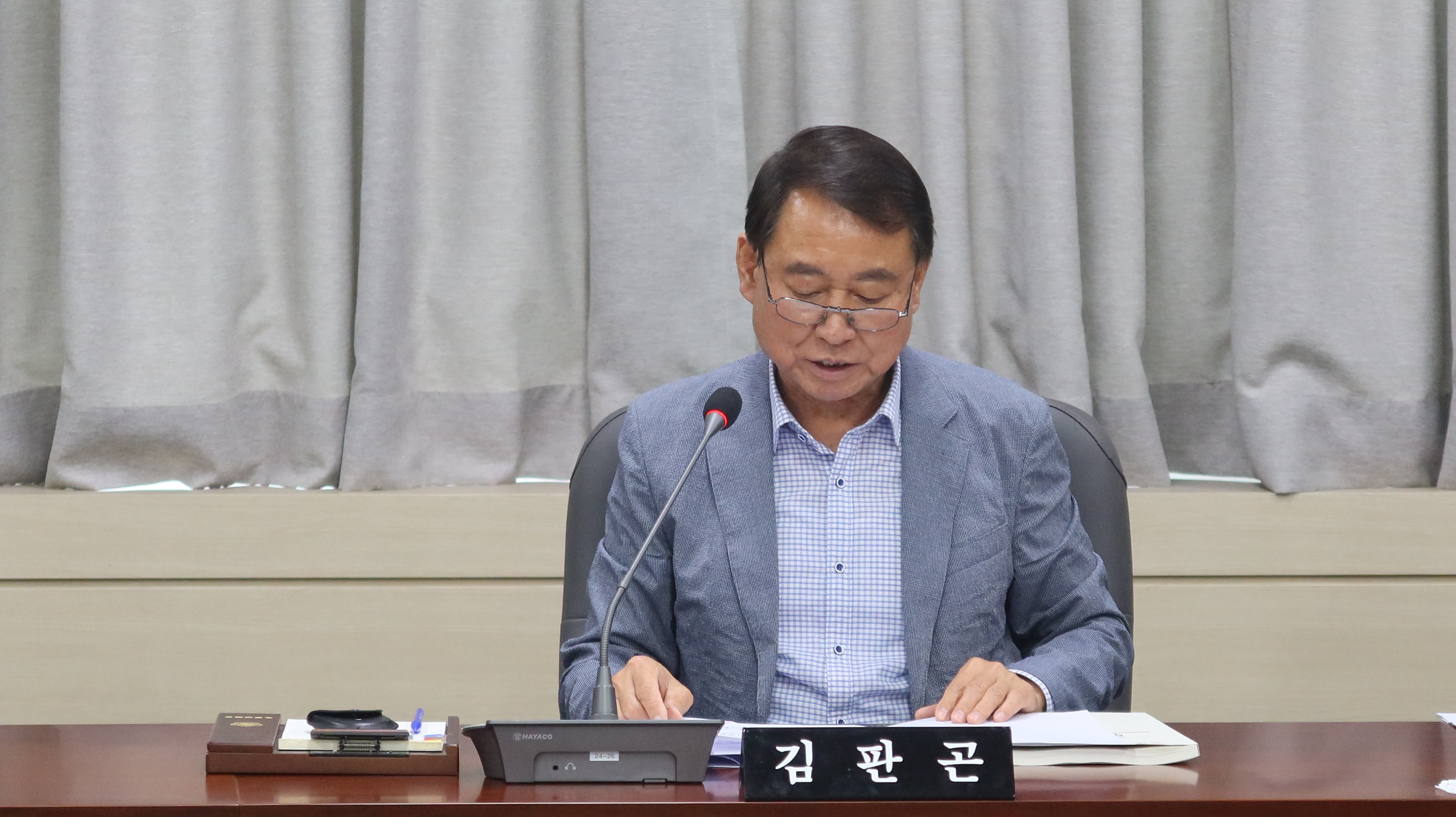 김판곤 의원, ‘야생동물 충돌방지 조례’ 제정