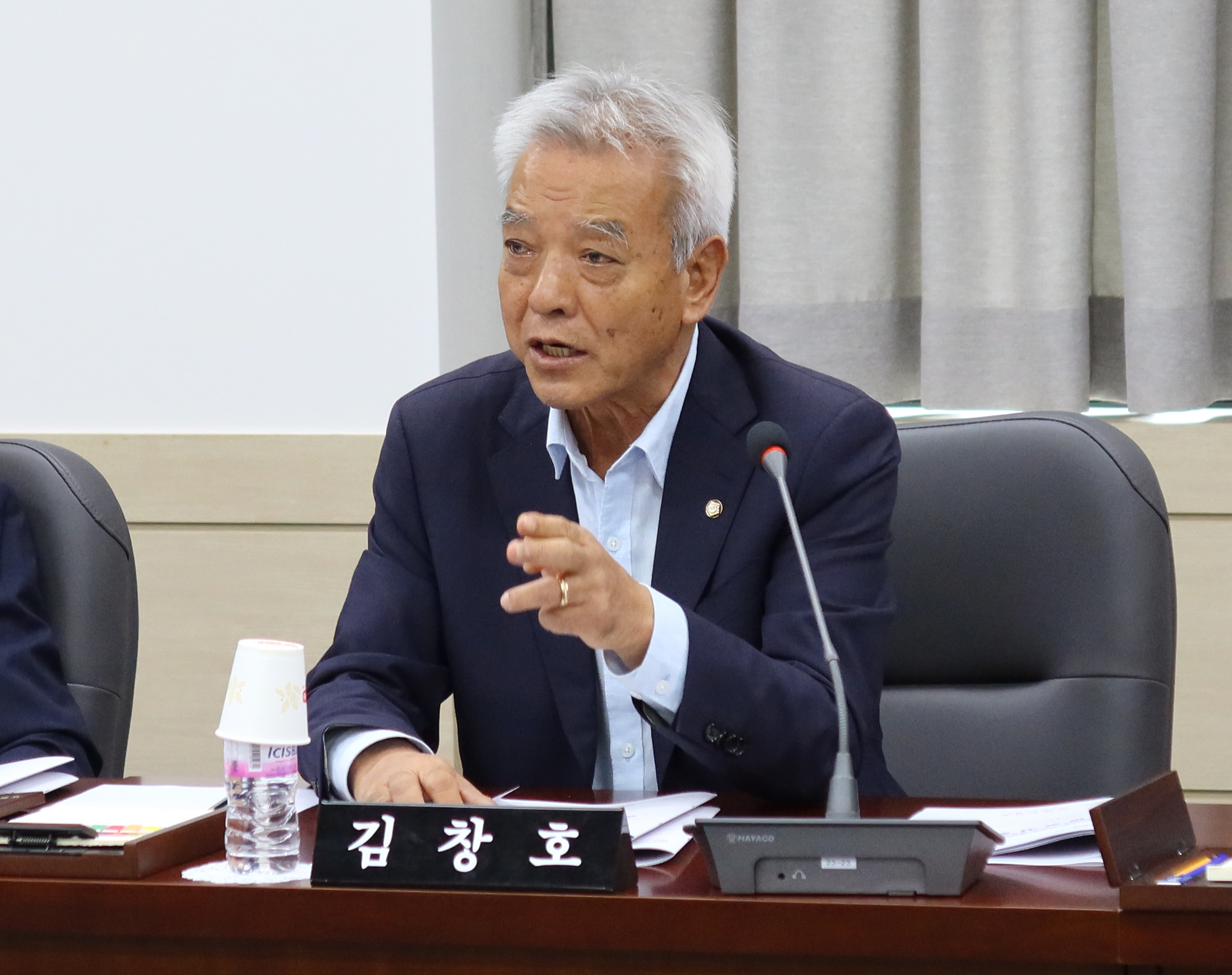 의령군의회 김창호의원, 노인보행기 지원 조례안