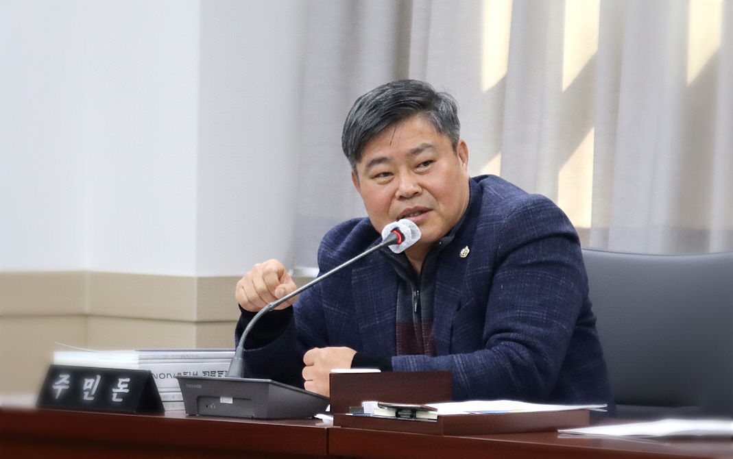 의령군의회 주민돈 군의원, 군민 생명·재산 보호 강화 촉구