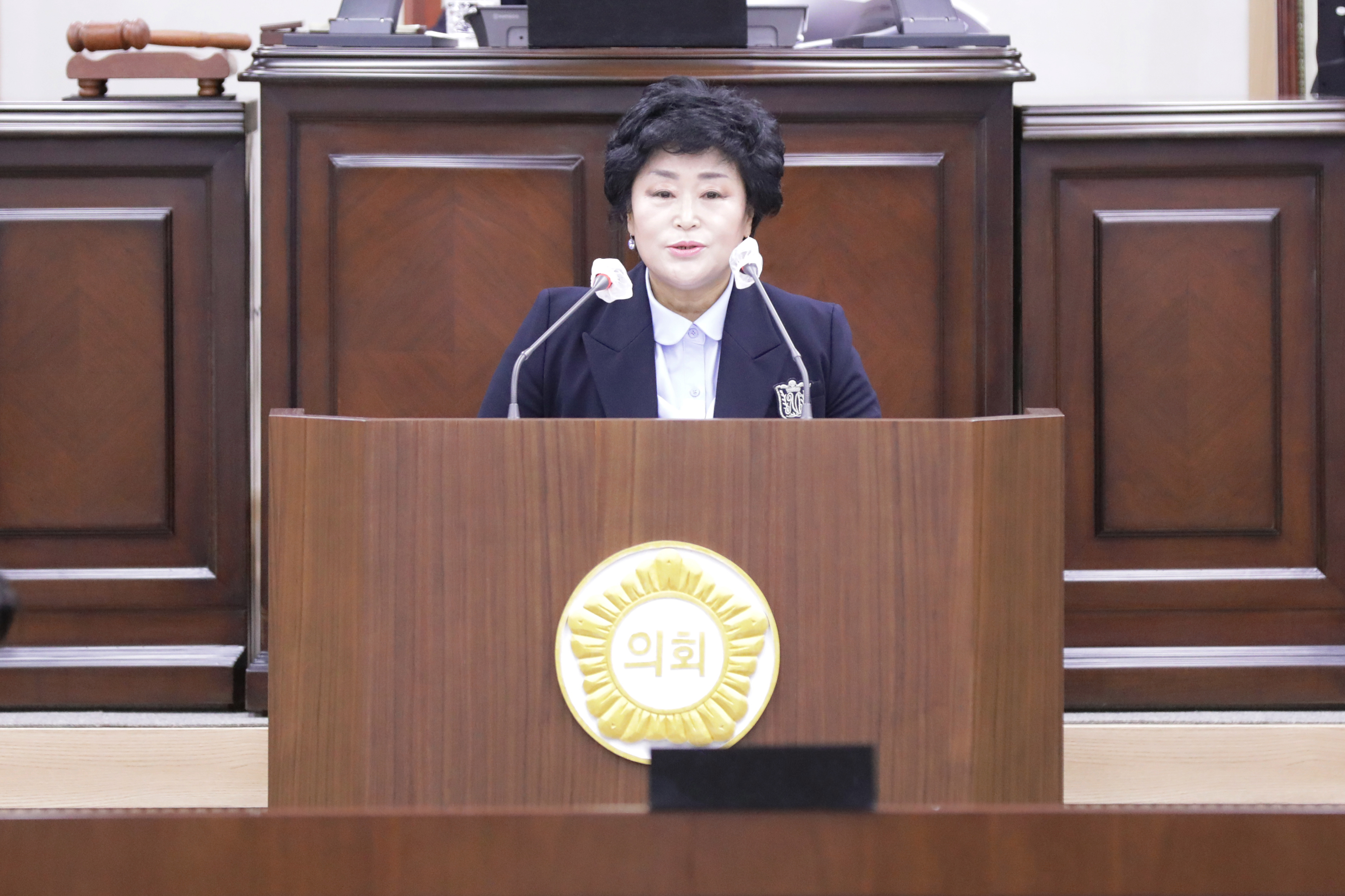 의령군의회, 오민자의원 자유발언(출생아건강보험)