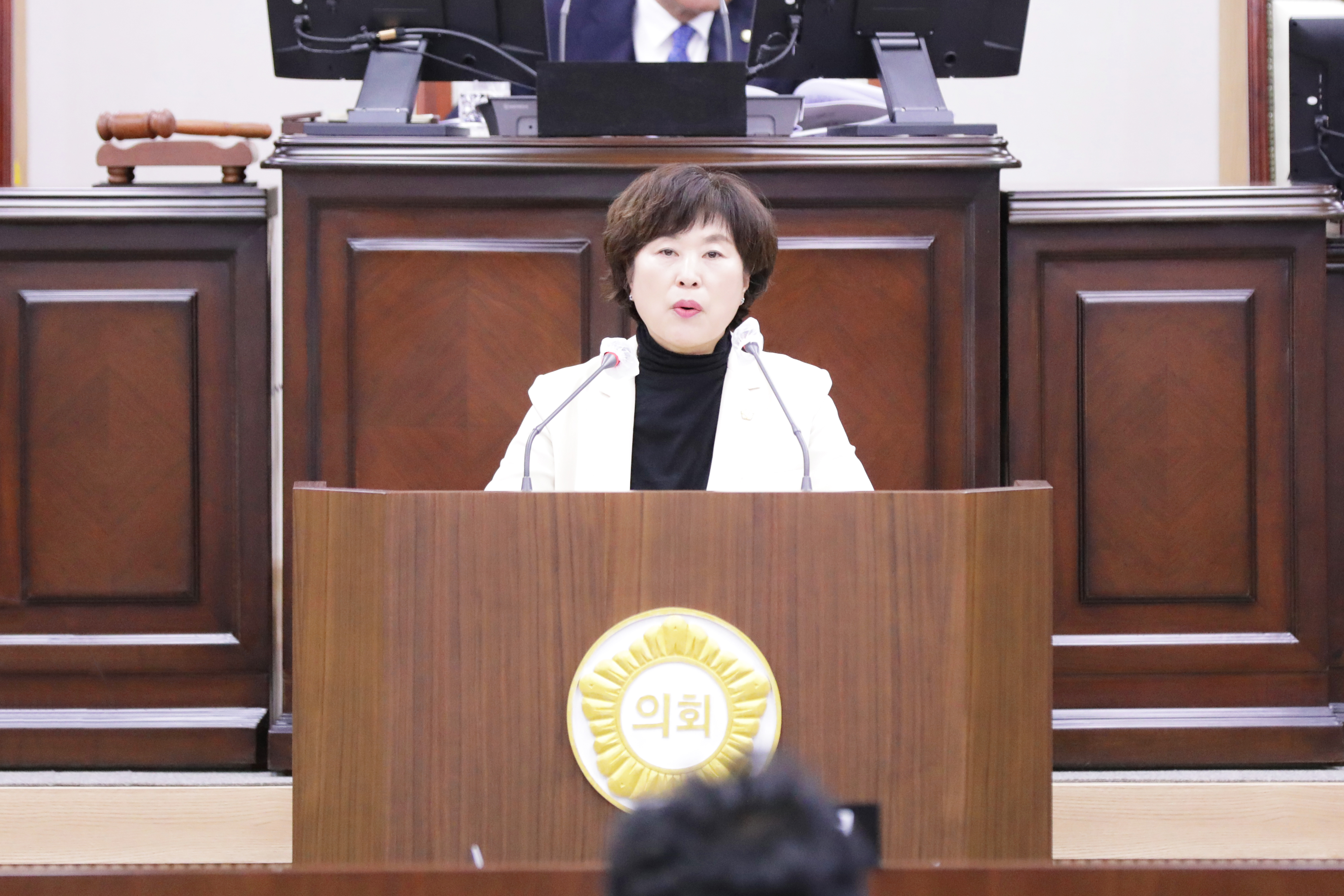 의령군의회, 김봉남의원 자유발언(어르신대피체계)